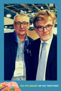 Pascal Cormery Président de la MSA - MSA Berry-TouraineMarc Fesneau Ministre de l'Agriculture