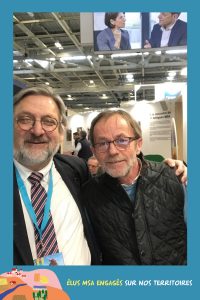 Thierry Manten 1er vice-président de la MSAEric Petit Président de la MSA Sud Champagne