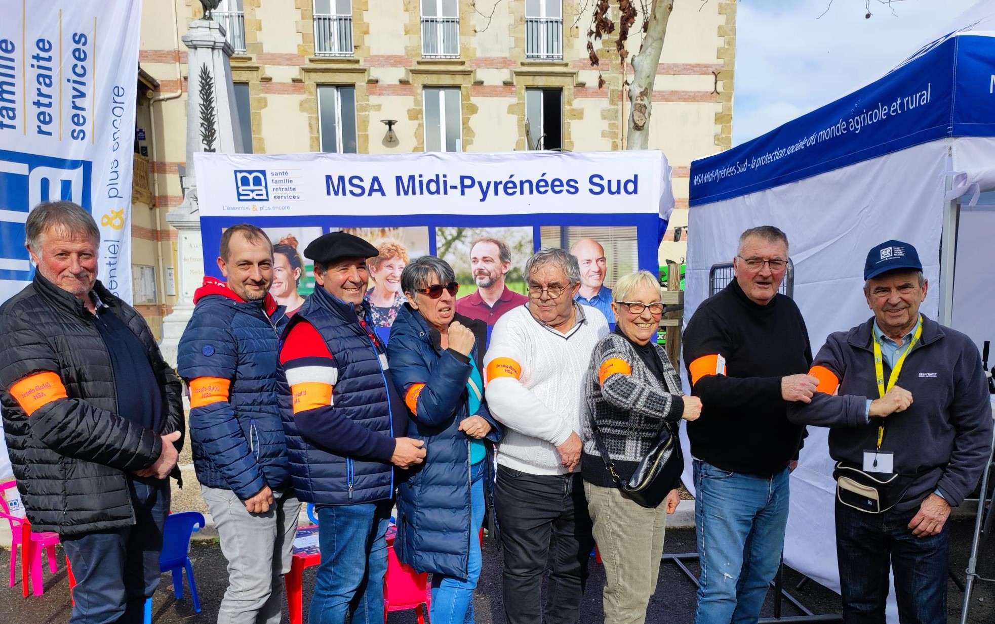 Foire de Barcelonne du Gers Elus territoires MSA